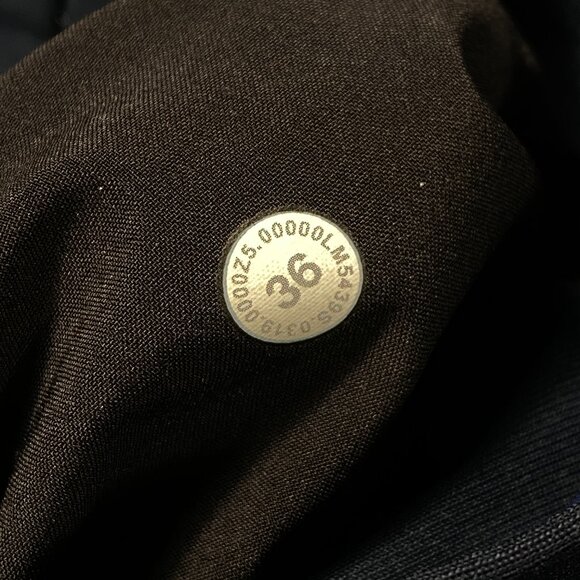 Lululemon M5439S Commission Pants Navy Blue Size 36x30 - Picture 8 of 9